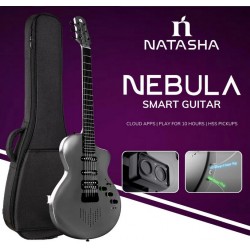 Guitarra Electrica Natasha Nebula con Efectos y Bluetooth