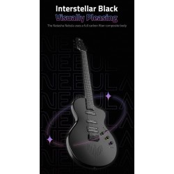 Guitarra Electrica Natasha Nebula con Efectos y Bluetooth