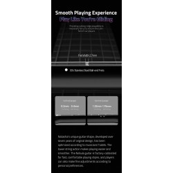 Guitarra Electrica Natasha Nebula con Efectos y Bluetooth