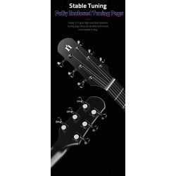 Guitarra Electrica Natasha Nebula con Efectos y Bluetooth