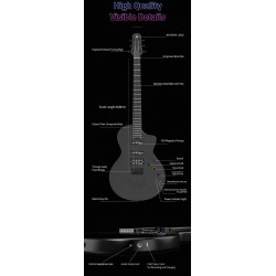Guitarra Electrica Natasha Nebula con Efectos y Bluetooth
