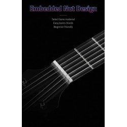 Guitarra Electrica Natasha Nebula con Efectos y Bluetooth