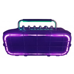 Amplificador Egmond EA-204 con Bateria hasta 16 horas y LEDS - 2 Altavoces de 6.5" - Ampli 480W MAX 120W RMS- Bluetooth