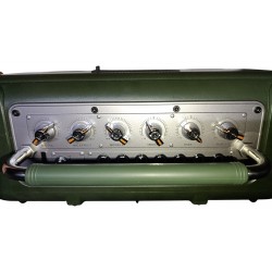 Amplificador Egmond EA-204 con Bateria hasta 16 horas y LEDS - 2 Altavoces de 6.5" - Ampli 480W MAX 120W RMS- Bluetooth