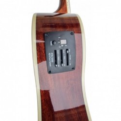 C331.646EQSB  Guitarra Electroacustica Baffin Mini Jumbo tipo APX  SUNBURST