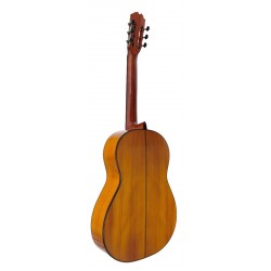 ATF-17BA (Ambar) Antonio De Toledo Guitarra Flamenca Blanca de Cipres - Acabado Brillo y Color Miel