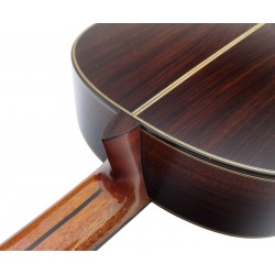 ATF-17NA (Ambar) Antonio De Toledo Guitarra Flamenca Negra de Palosanto - Acabado Brillo y Color Miel