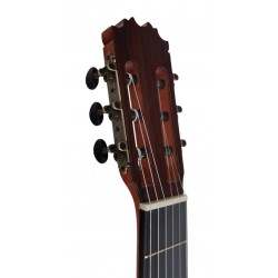 ATF-17NA (Ambar) Antonio De Toledo Guitarra Flamenca Negra de Palosanto - Acabado Brillo y Color Miel