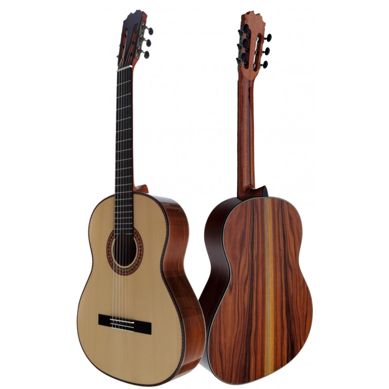 ATF-17N SANTOS Antonio De Toledo Modelo F17 Guitarra Flamenca Negra de Palo Santo Santos