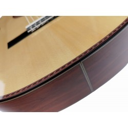 ATF-17N SANTOS Antonio De Toledo Modelo F17 Guitarra Flamenca Negra de Palo Santo Santos