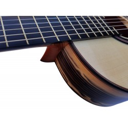 Jose Rincon MF7 Guitarra Flamenca de Ebano Blanco y Tapa Maciza