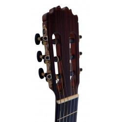 Jose Rincon MF7 Guitarra Flamenca de Ebano Blanco y Tapa Maciza