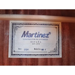 Jose Rincon MM4 Satinada Guitarra Clasica TODA MACIZA con Fondo De Caoba (MCG-48s - ES-04s - ES-10s)