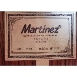 Jose Rincon MF5 CE Guitarra Flamenca Palosanto con Cutaway EQ Double MD100 Jose Rincon (similar MFG-RS CE)