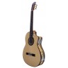 Jose Rincon MF7 CE Guitarra Flamenca de Ebano Blanco con Cutaway y Previo Double MD100