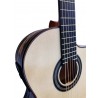 Jose Rincon MF7 CE Guitarra Flamenca de Ebano Blanco con Cutaway y Previo Double MD100