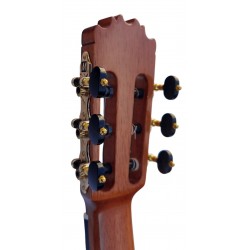 Jose Rincon MF7 CE Guitarra Flamenca de Ebano Blanco con Cutaway y Previo Double MD100