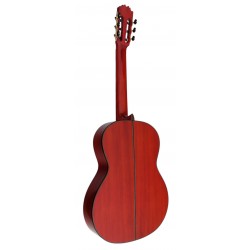 Jose Rincon MR3 Guitarra Flamenca Roja de Tapa Maciza y fondo y aros de Cipres