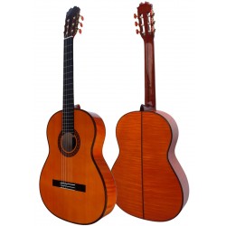 Antonio De Toledo Modelo ATF-17M Guitarra Flamenca de Arce Rizado Ambar