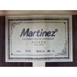 Jose Rincon MM12 Guitarra Clasica Toda Maciza con Fondo y Aros de Palosanto(Nueva ES-12S y MCG-128S)