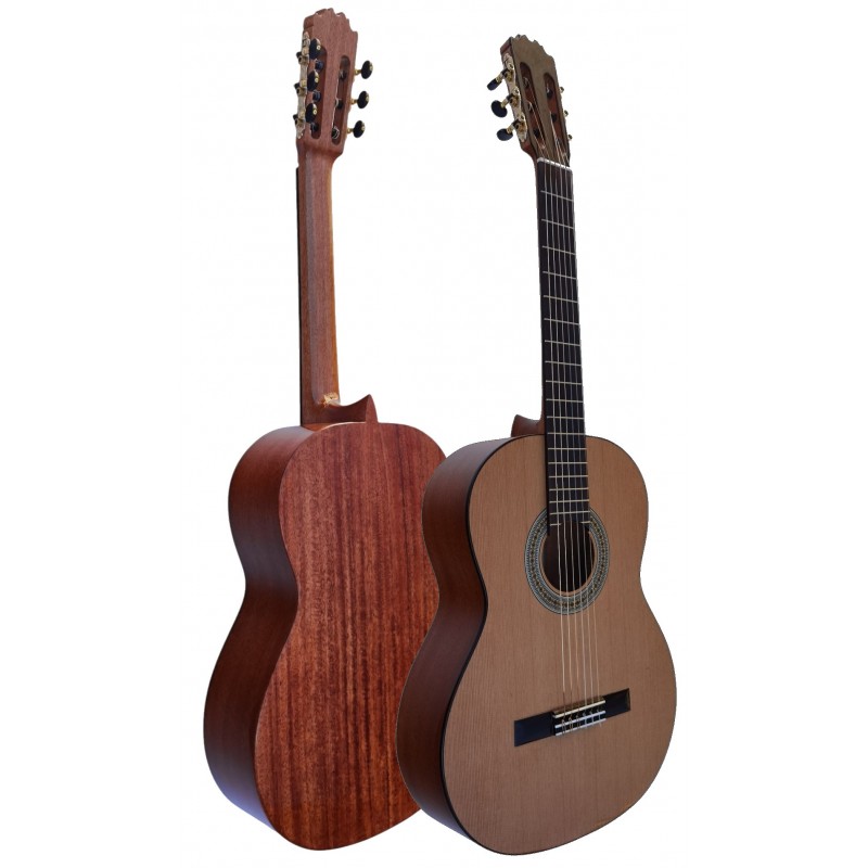Jose Rincon MM2 Satinada Guitarra Clasica Tapa Maciza con Fondo De Caoba (MCG-48s - ES-04s - ES-10s)
