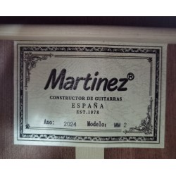 Jose Rincon MM2 Satinada Guitarra Clasica Tapa Maciza con Fondo De Caoba (MCG-48s - ES-04s - ES-10s)