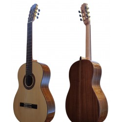 C320.590 PF Guitarra Flamenca Vicente Tatay - Fondo de Palosanto de Mexico con Tapa Maciza de Abeto - Acabado Brillo