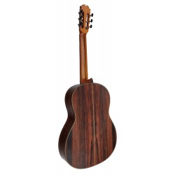 Antonio de Toledo • Modelo Tomatito Almeria Natural Guitarra Flamenca Negra de Palo Santo de Patagonia