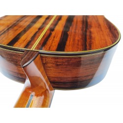 Antonio de Toledo • Modelo Tomatito Almeria Natural Guitarra Flamenca Negra de Palo Santo de Patagonia