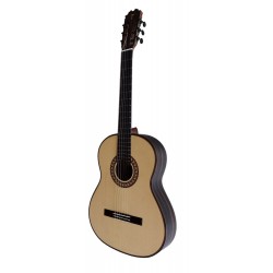 Antonio de Toledo • Modelo Tomatito Almeria Natural Guitarra Flamenca Negra de Palo Santo de Patagonia