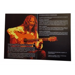 Antonio de Toledo • Modelo Tomatito Almeria Natural Guitarra Flamenca Negra de Palo Santo de Patagonia