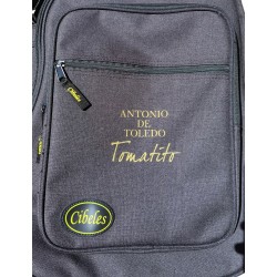 Antonio de Toledo • Modelo Tomatito Almeria Natural Guitarra Flamenca Negra de Palo Santo de Patagonia