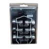 Clavijero 3+3 para guitarra Acustica Cromado AS-016P