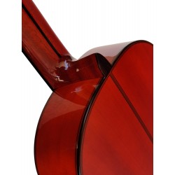 Vicente Tatay Tomas Modelo Pepe Habichuela ROJA • Guitarra Flamenca de Cipres con Tapa de Cedro