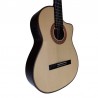 Antonio De Toledo Modelo F17 EQ Negra de Palo Santo con EQ DOUBLE OS1 Con Cutaway ATF-17NE CUT