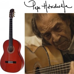 Vicente Tatay Tomas Modelo Pepe Habichuela ROJA • Guitarra Flamenca de Cipres con Tapa de Cedro