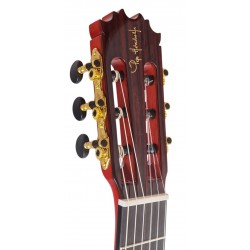 Vicente Tatay Tomas Modelo Pepe Habichuela ROJA • Guitarra Flamenca de Cipres con Tapa de Cedro