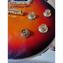 OUTLET Guitarra Electrica tipo Les Paul con mastil encolado Baffin - F - de OUTLET de exposicion con marcas de uso.