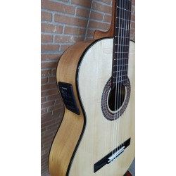 Jose Rincon España ES-08 EQ PSY-301Guitarra Flamenca ES-08S EQ con marcas en la tapa - F - B Stock