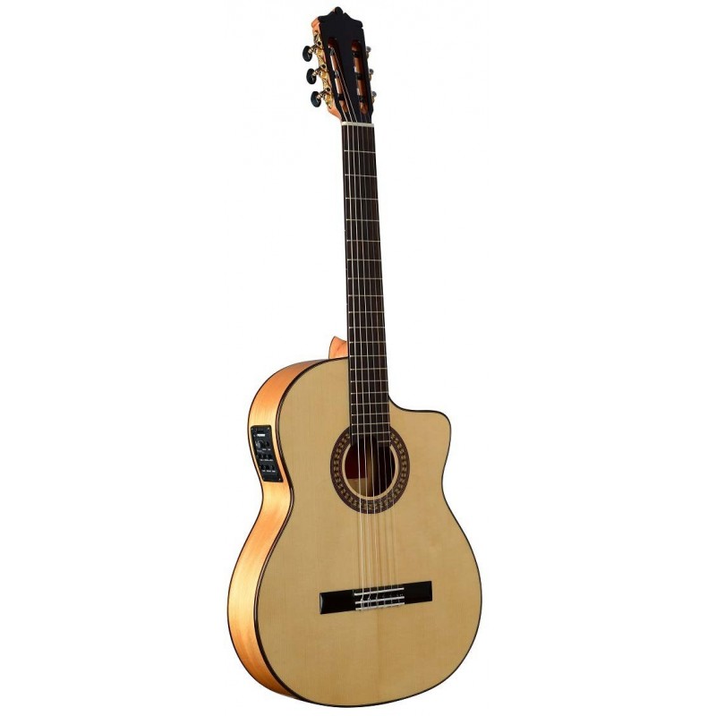 MTZ  ES-08S CE Cut EF Guitarra Flamenca EQ Fishman PSY-301