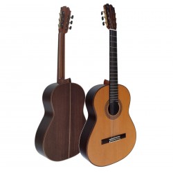 Antonio De Toledo AT-270C – Guitarra Clasica Toda Maciza de Palosanto y Tapa Maciza de Cedro