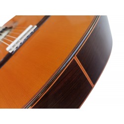Antonio De Toledo AT-270C – Guitarra Clasica Toda Maciza de Palosanto y Tapa Maciza de Cedro