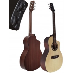 Egmond AV-20 – Guitarra Electroacústica Parlour Amplificada