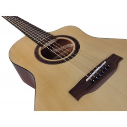 Egmond AV-20 – Guitarra Electroacústica Parlour Amplificada