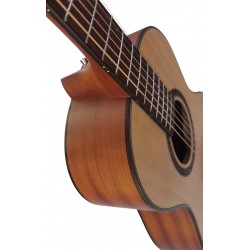 Egmond AV-52 – Guitarra Acústica Parlour con Tapa Maciza de Abeto