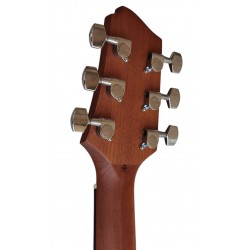 Egmond AV-52 – Guitarra Acústica Parlour con Tapa Maciza de Abeto