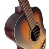 Egmond AV-52 Burst – Guitarra Acústica Parlour con Tapa Maciza de Abeto y acabado Sun Busrst
