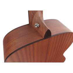 Egmond AV-53 – Guitarra Acústica Mini Jumbo con Tapa Maciza de Abeto