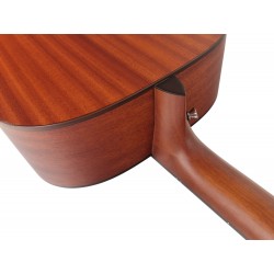 Egmond AV-53 Burst – Guitarra Acústica Mini Jumbo con Tapa Maciza de Abeto y Acabado Sunburst