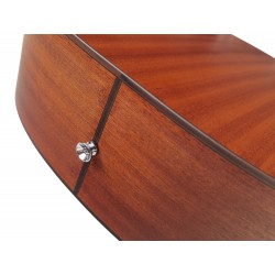 Egmond AV-53 Burst – Guitarra Acústica Mini Jumbo con Tapa Maciza de Abeto y Acabado Sunburst